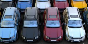 Fleet of cars 